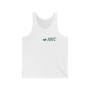 Lightweight Jersey Tank Top with Printed NNS Logo
