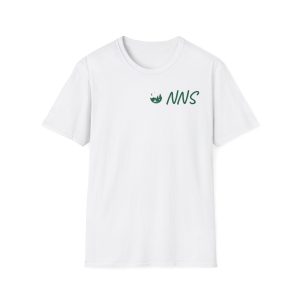T‑Shirt (Green Printed Logo on Light Fabric)